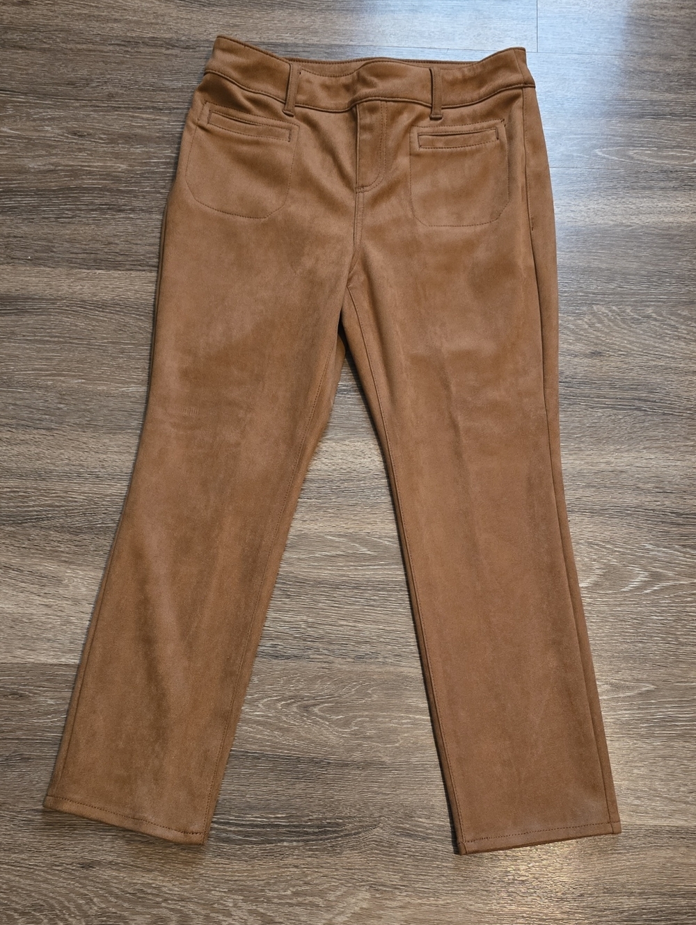 NWT Westbound Petites 8PS Faux Suede Pants